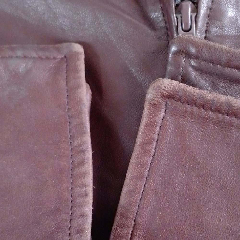 Vintage 90s Danier Italian Leather Jacket - Picture 5 of 7